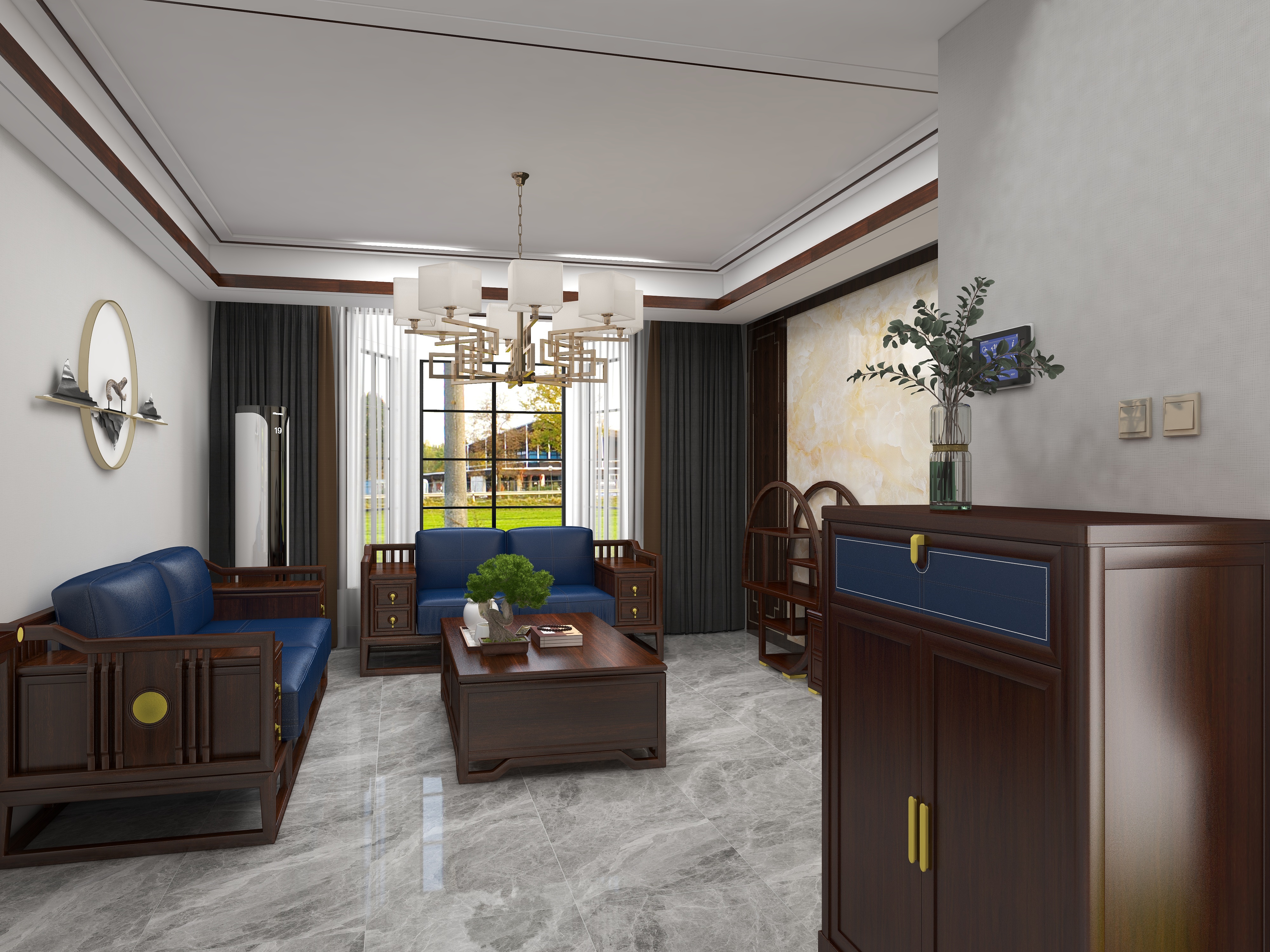 高碑店-平安-剑桥郡11-1-101-装修设计方案