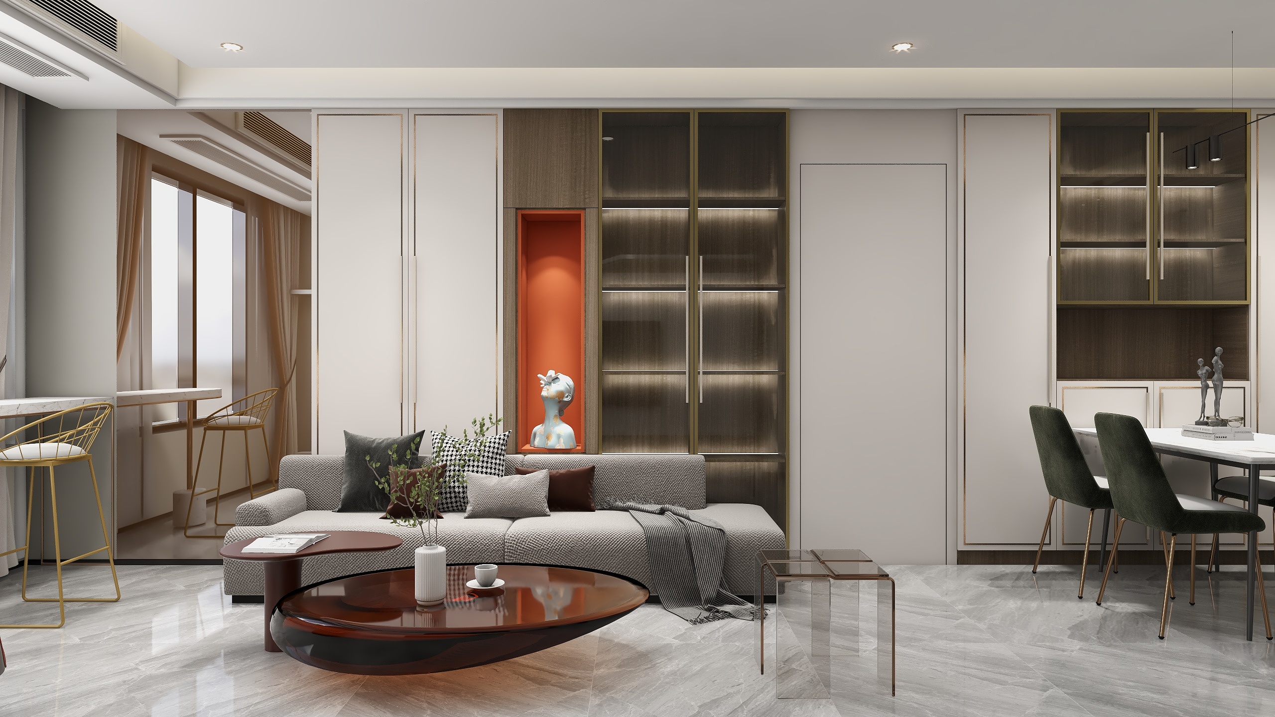 林连杰-香港轻奢装修效果图