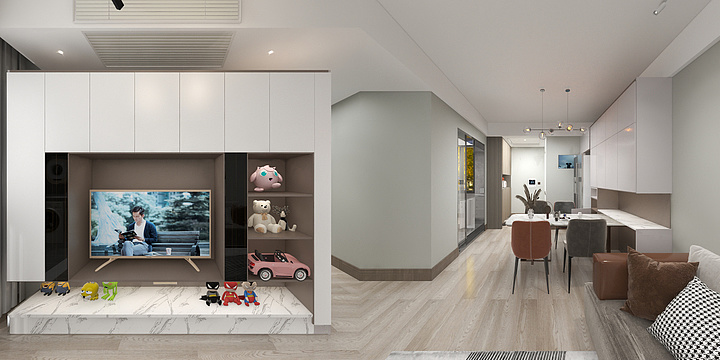 戚文jie-熙境云庭19-602-装修设计方案