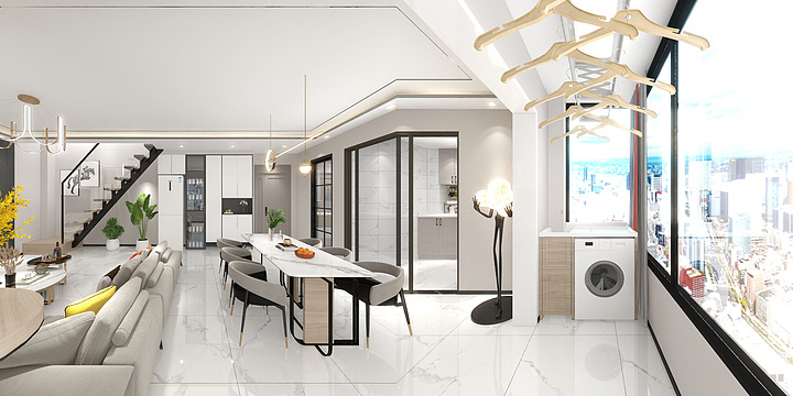 山木禾风-厚东国际3-303肖先生-装修设计方案