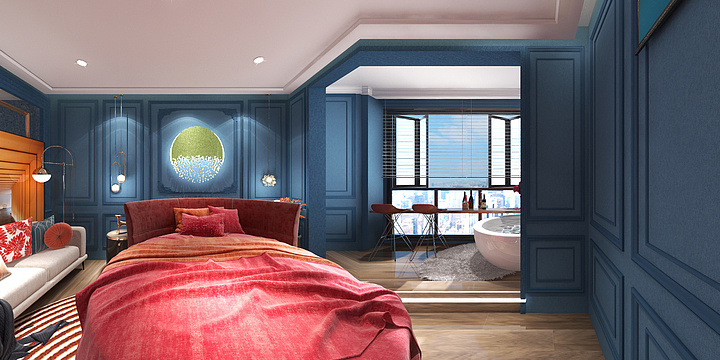 资深独立设计师-民宿-装修设计方案