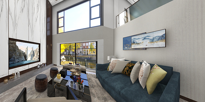 非常不可-别墅-绘图中……-装修设计方案