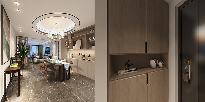 设计师燎-山禾源水乡新中式风格-装修设计方案