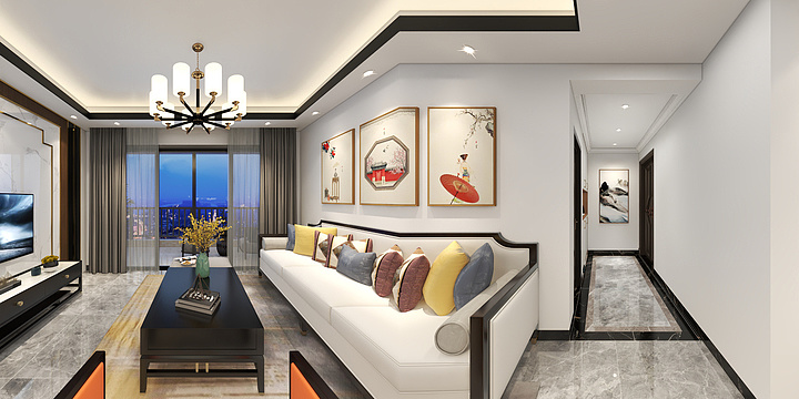 细细粒626-远洋山水3栋902房-装修设计方案