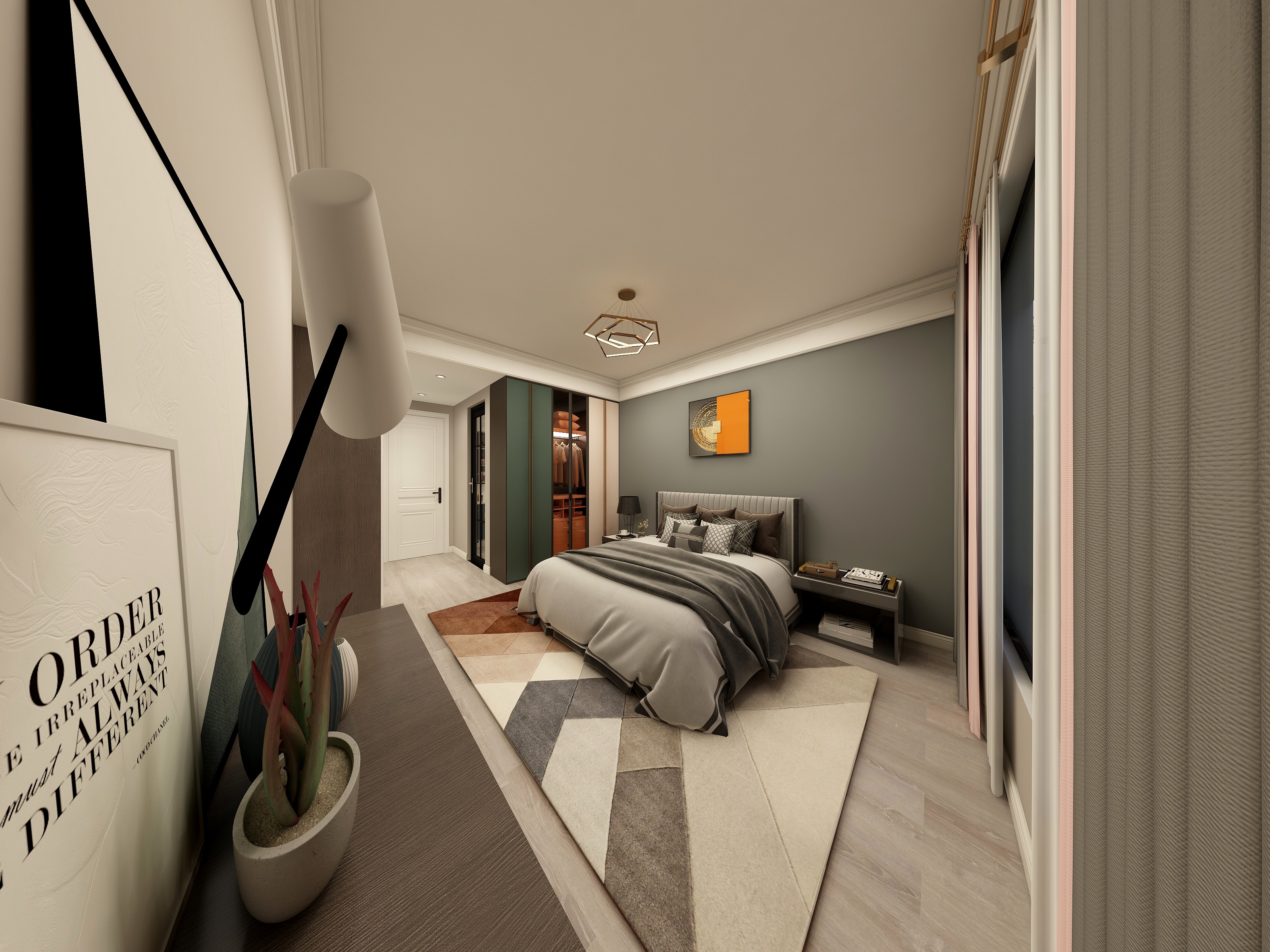 霍山宏创装饰-千江月6-01-04-装修设计方案