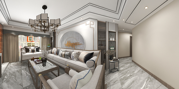 赵星淦-铁投锦悦半岛四房双卫-装修设计方案