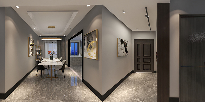 大北欧的天空-西山映像116㎡-装修设计方案