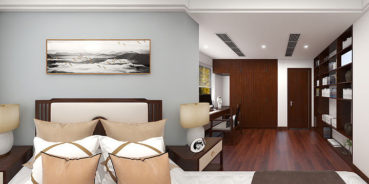 IMPPPPPPP-国金5-1-801效果图新中-装修设计方案