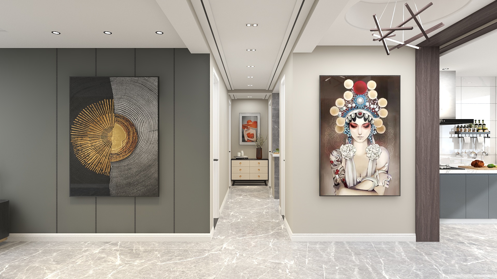 赫本空间设计装饰-银河湾平面图-装修设计方案