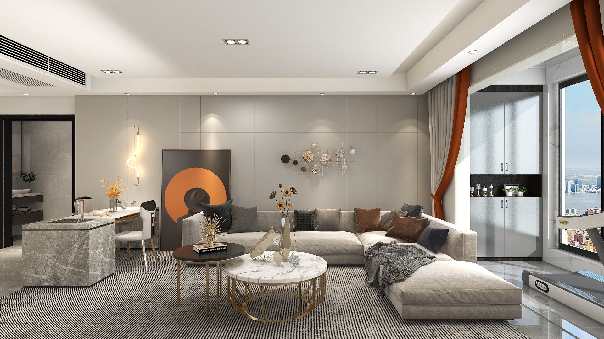 梵弥设计-碧桂园装修效果图