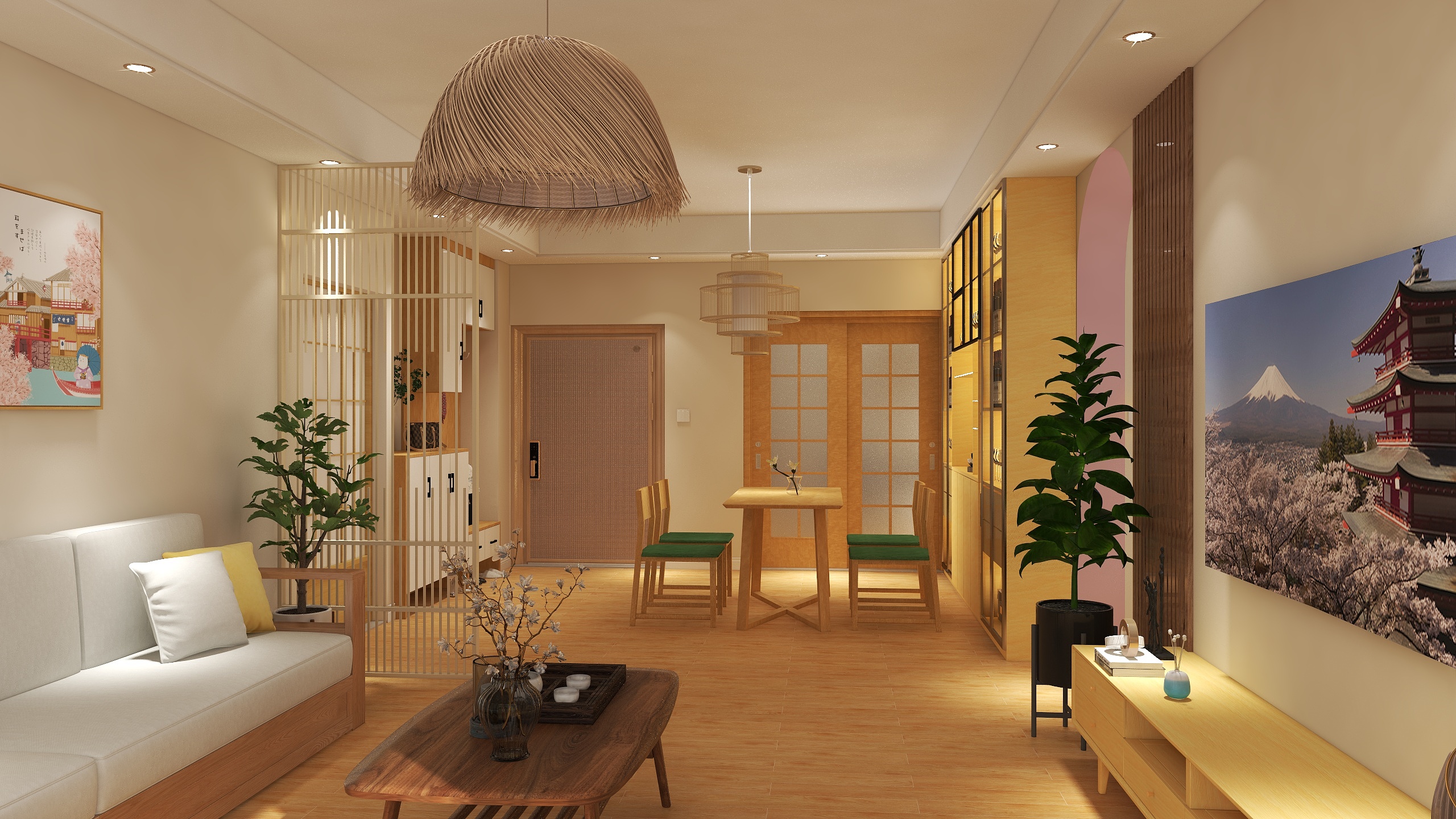 拾叁乀-三台131.46m²套四双卫-装修设计方案