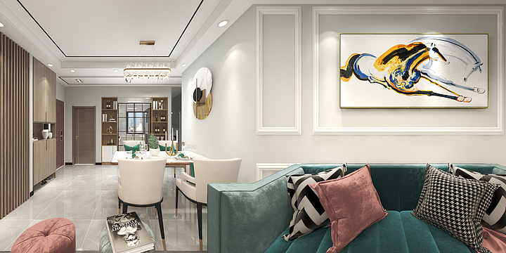 Claire小师-豫发蓝山公馆-装修设计方案