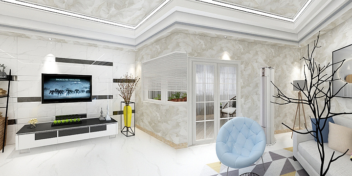 喵呜嫩嫩-鼎基贵园-装修设计方案