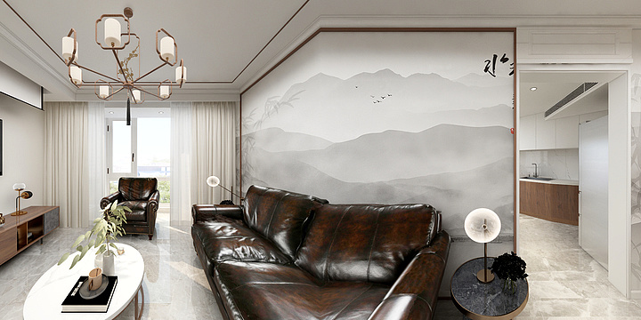 ZSS...-蓝堡H区-中式-装修设计方案