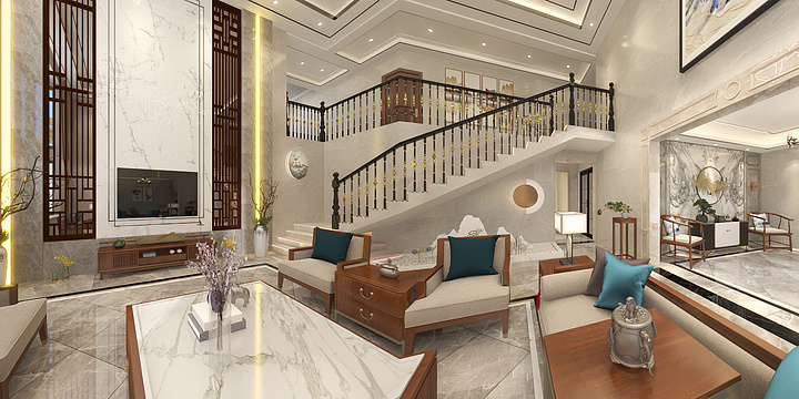 Art_Space丨-白马自建别墅-装修设计方案