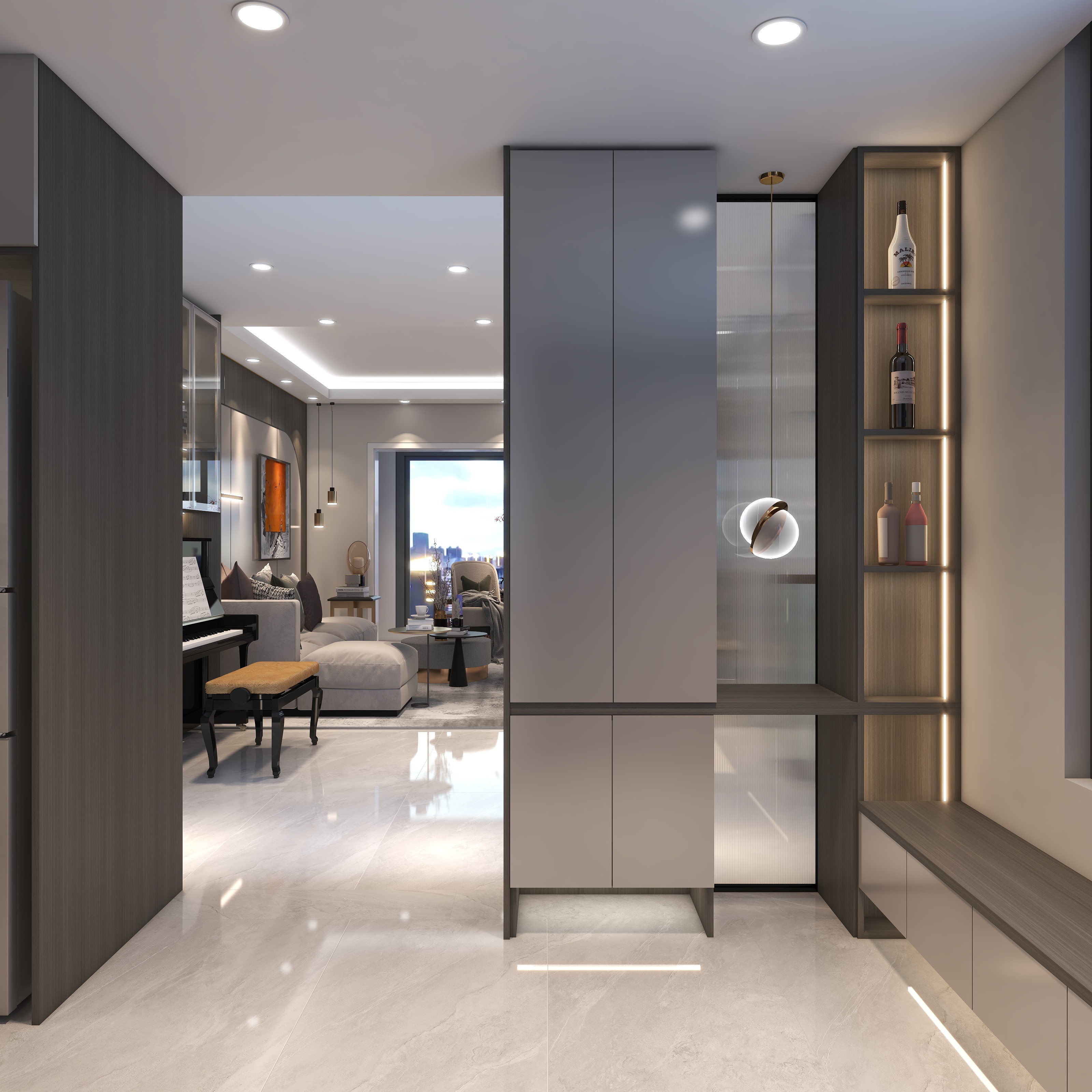 敏Design-FUN空计划×国潮星设计现代轻奢-装修设计方案