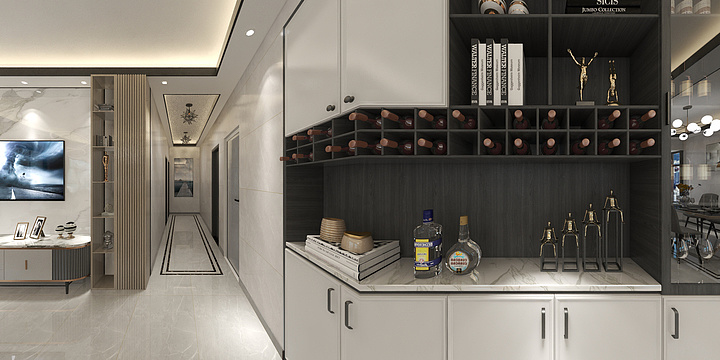 室内设计师陈师傅-中洲1204设计-装修设计方案