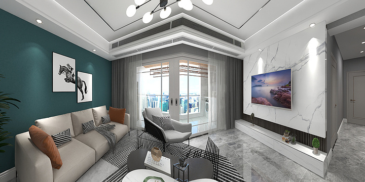 Ives_W-中梁华府黄帅哥雅居-装修设计方案