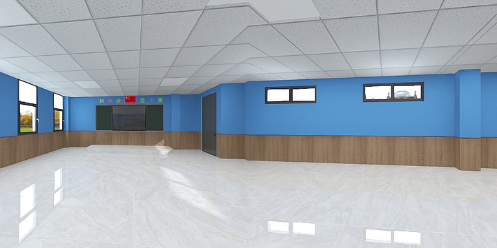 谢方方-教室蓝-装修设计方案