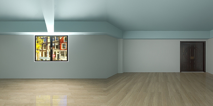 張峰铭-孙总办公室二楼地面平面图-装修设计方案