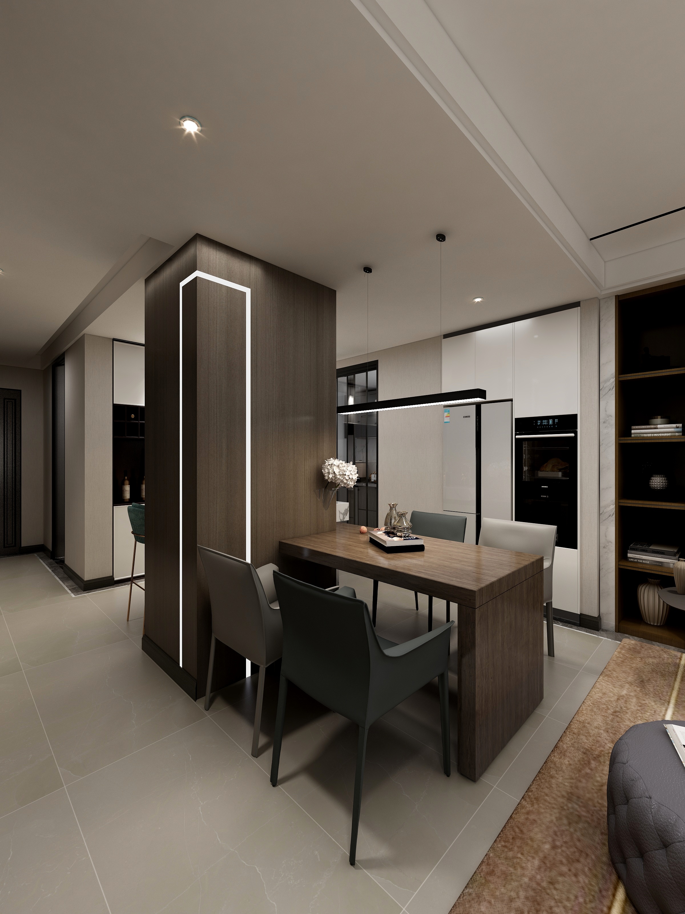 王贤生-128㎡3室-装修设计方案