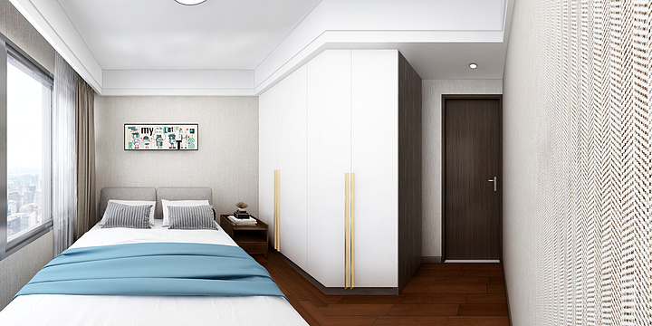 池敏丽-荣安劝学里110.F-装修设计方案