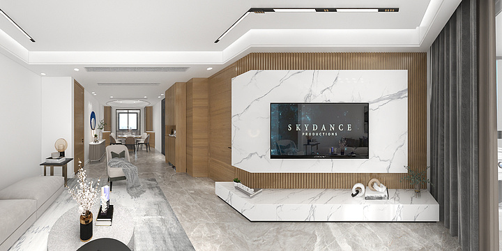 林子桉hEaO-130平米现代风格-装修设计方案