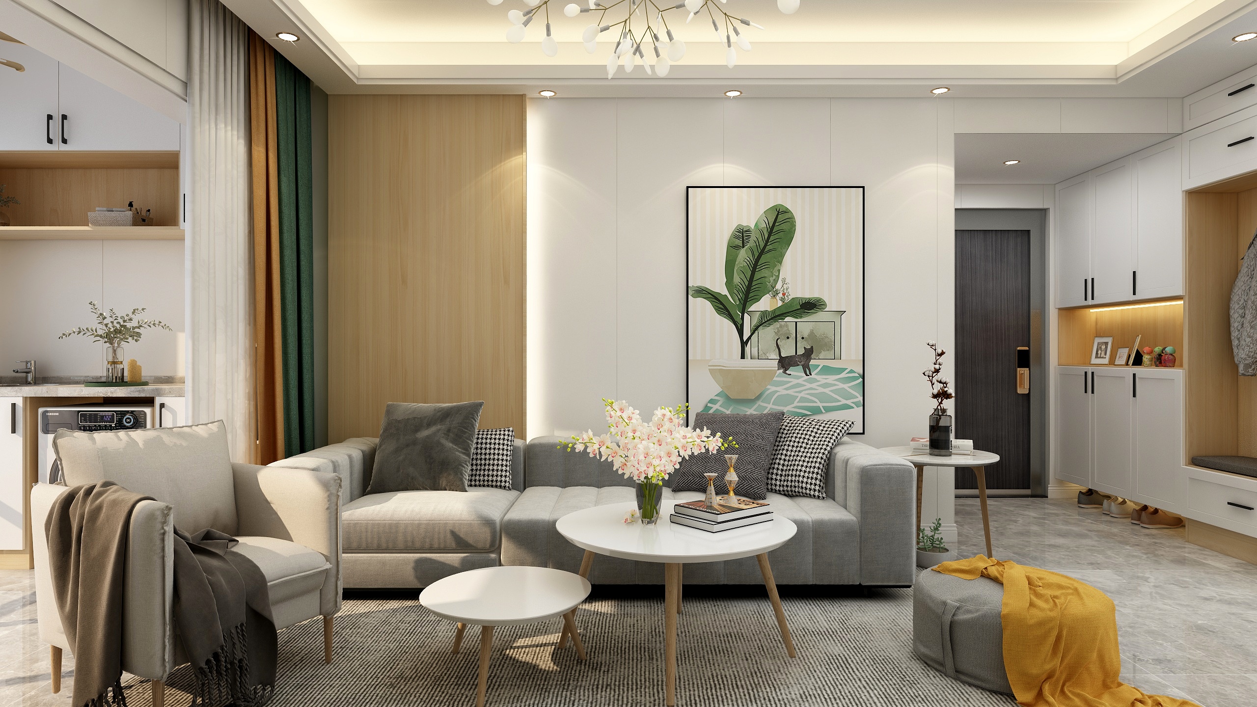 李贤聪456-明湖1804颜小姐雅居-装修设计方案