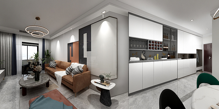 SJliqian-木寸05现代翡翠公馆-装修设计方案