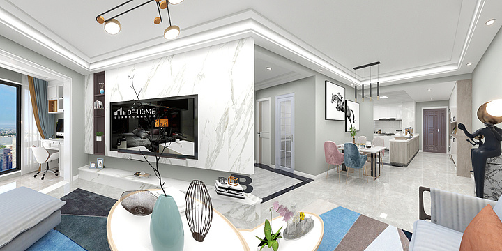 室内设计蔡先森-金科13-2-2901-装修设计方案