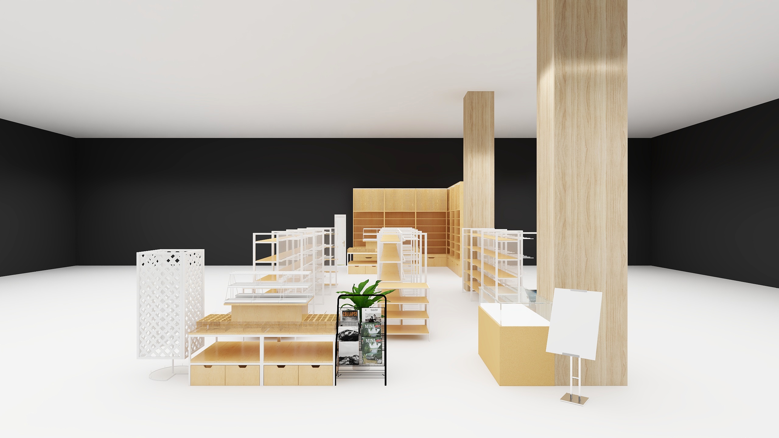 我要控几我技几-外海店效果图-装修设计方案