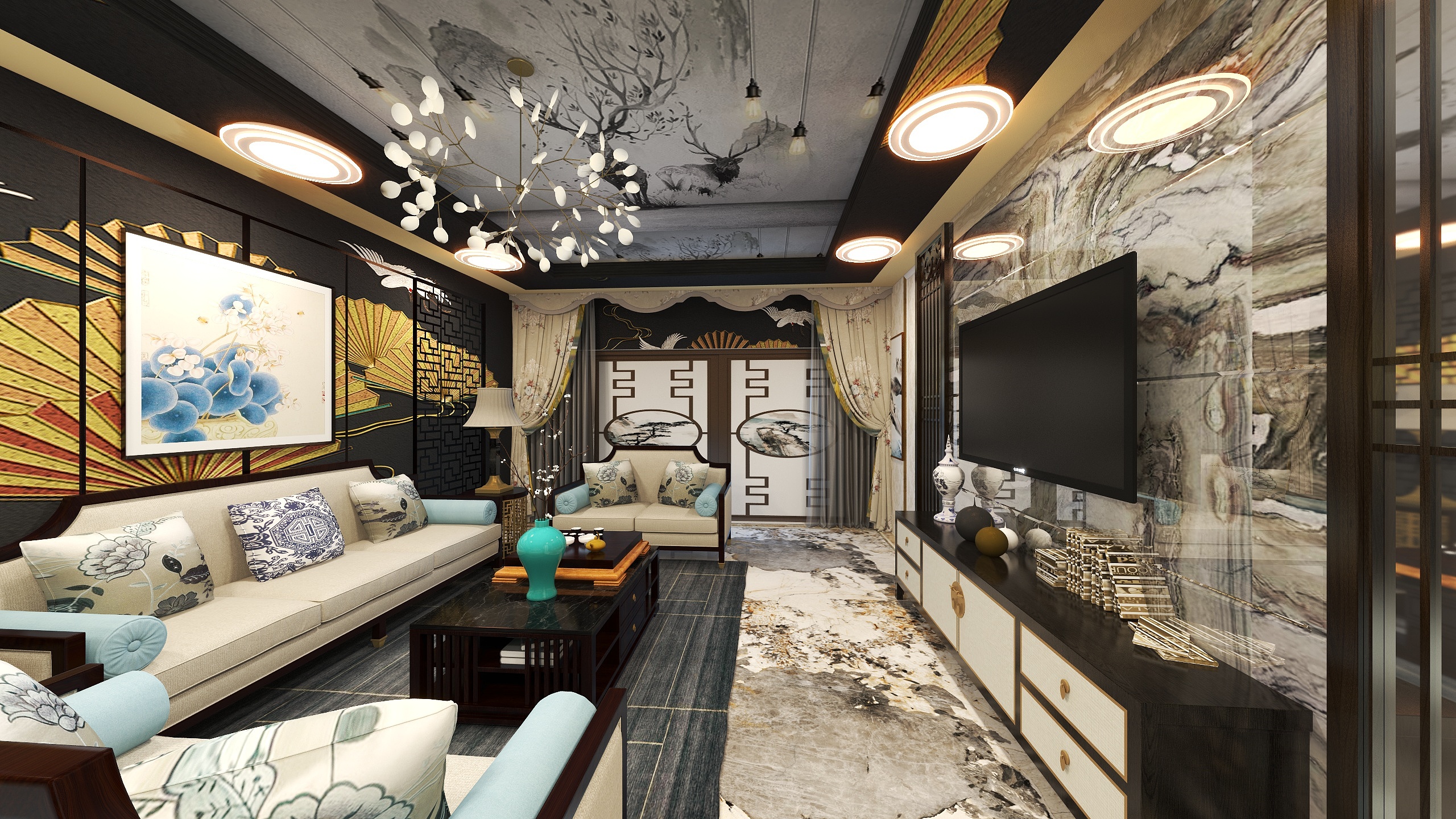 北极星z-保利东湾装修效果图