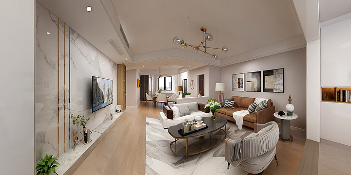 远方设计事务所-方大上上城二版-装修设计方案