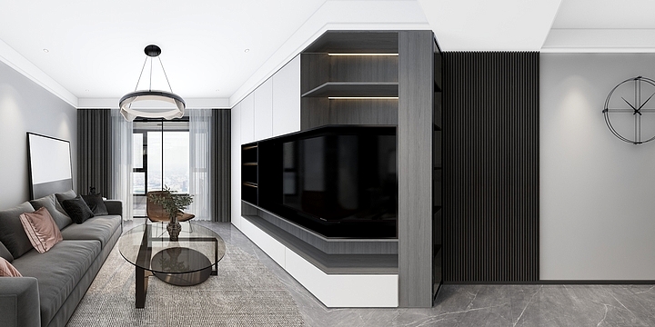 设计师谢榭-翡翠滨江4-601-装修设计方案