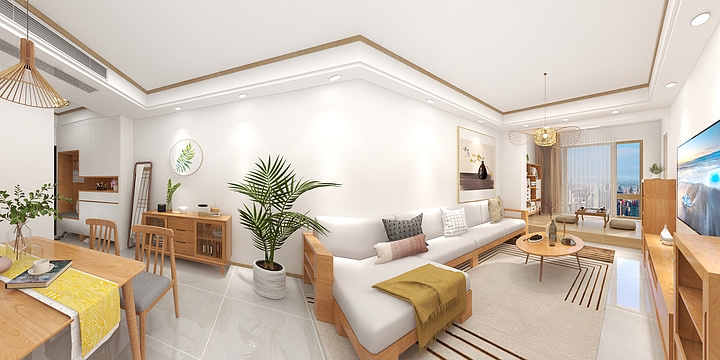 杨倩-日式-装修设计方案