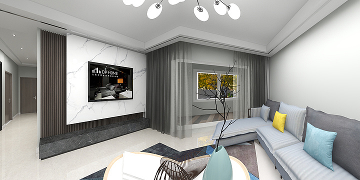 阿克苏领尚装饰-百合公寓(2)(1)-装修设计方案