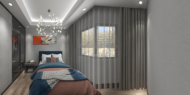 都市风华-渲染灯光高级证书作业-装修设计方案