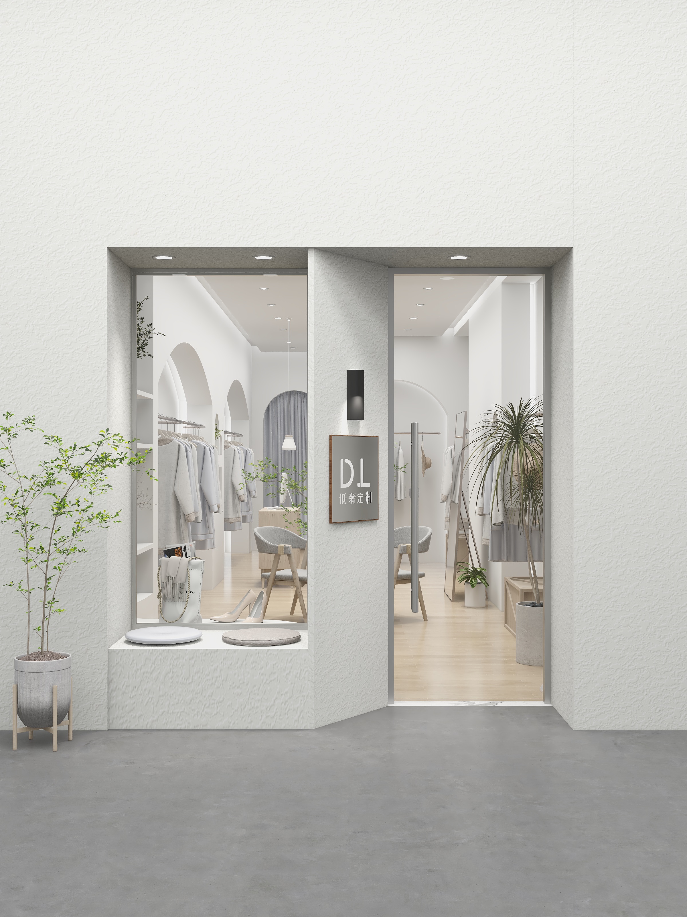 子归设计-天赋广场女装店-装修设计方案