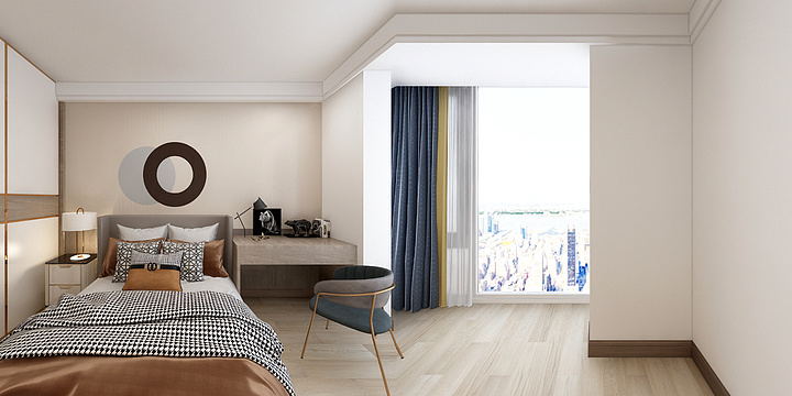 奈汜设计工作室-大都汇A座2708-装修设计方案