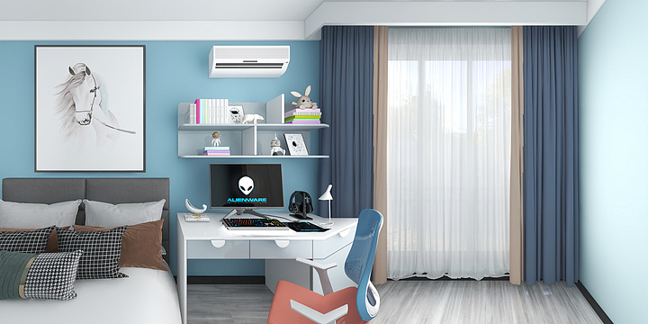 大田室内外装饰设计师-久桓城三期（设计师：(秦奋）-装修设计方案