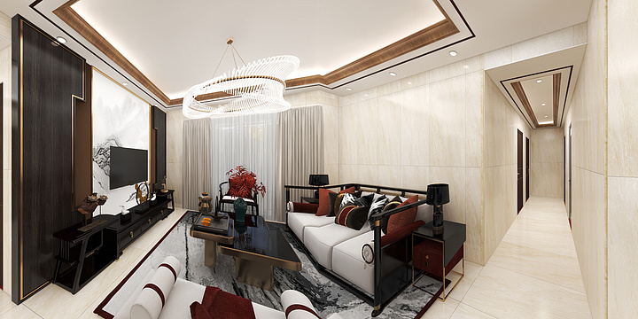 金尚全屋装饰-美丽洲花园-装修设计方案