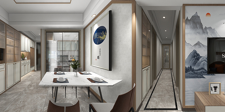 木木林森92-孙倩家装沁園1702室7.6-装修设计方案