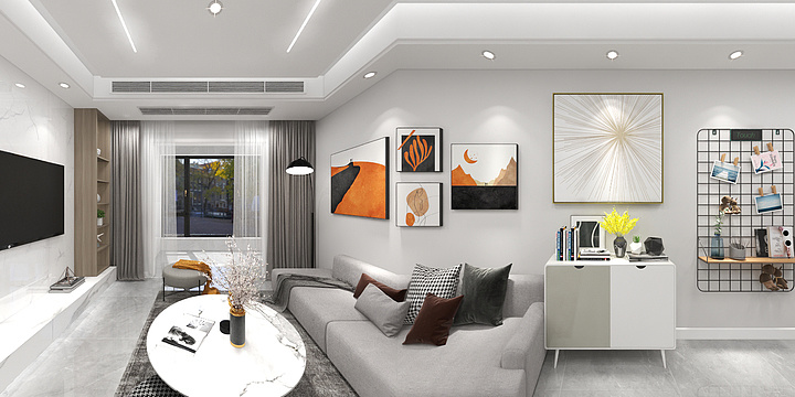 多美装饰设计工程-宝龙世家9#1603-装修设计方案