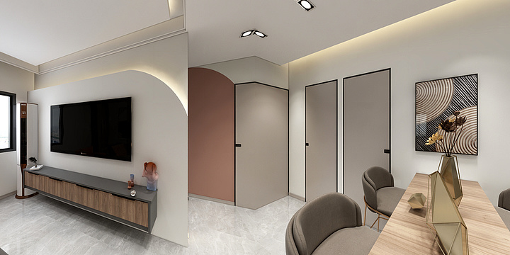 W浩然-上房金丰苑-装修设计方案