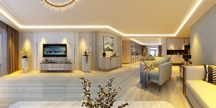 潇湘征雁-碧桂园1栋蒋局-装修设计方案