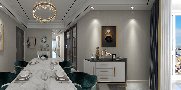 深澜空间设计-龙熙庄园-装修设计方案