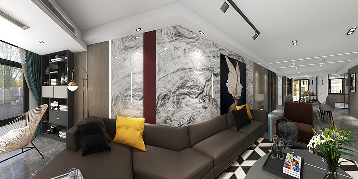 爱工作的二毛-珑胤台144平-装修设计方案