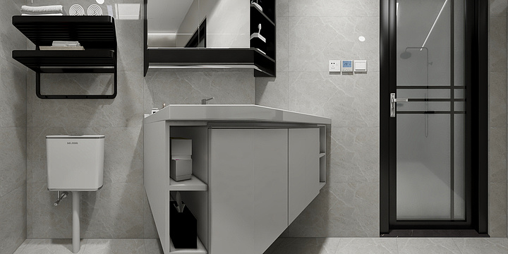 183*ZrhV-普定顺时小区4组团1栋三单元2楼1号龚应文先生雅居装饰效果图-装修设计方案