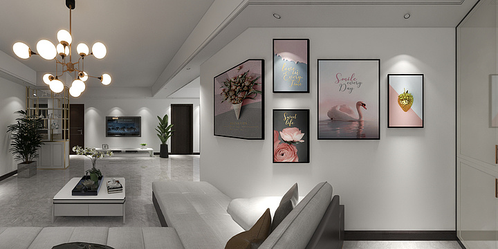 ꪶꪮꪰꪤꫀ⁵²⁰-客餐厅现代简约-装修设计方案