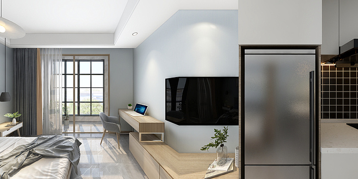 木子設计666-公寓房和公寓房2-装修设计方案